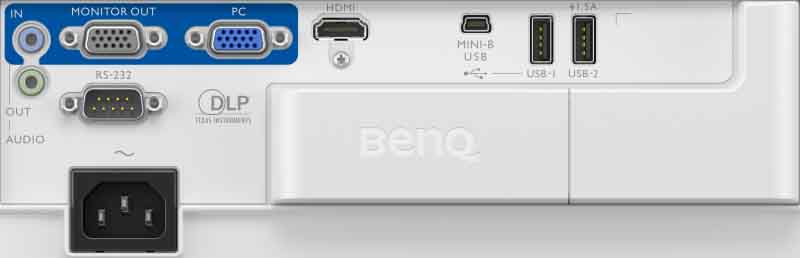 BenQ EH600 Connections